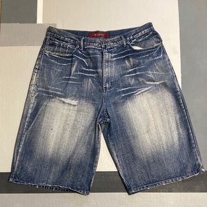 Brooklyn Xpress Collection Men’s Medium Wash Denim Shorts